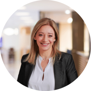 Annabelle Baduel – Directrice commerciale et événementielle Photo de présentation de Annabelle Baduel - Directrice commerciale et événementielle